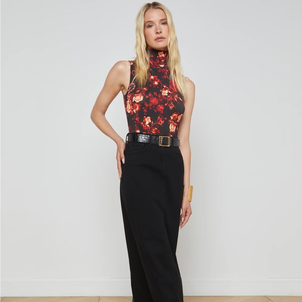L’Agence Ceci Sleeveless Turtleneck, NWT